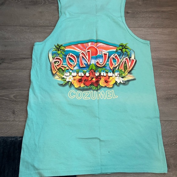 Bob Joy Men's Aqua Tank Top - Picture 2 of 2